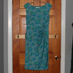 Clues Collections Paisley Print Dress